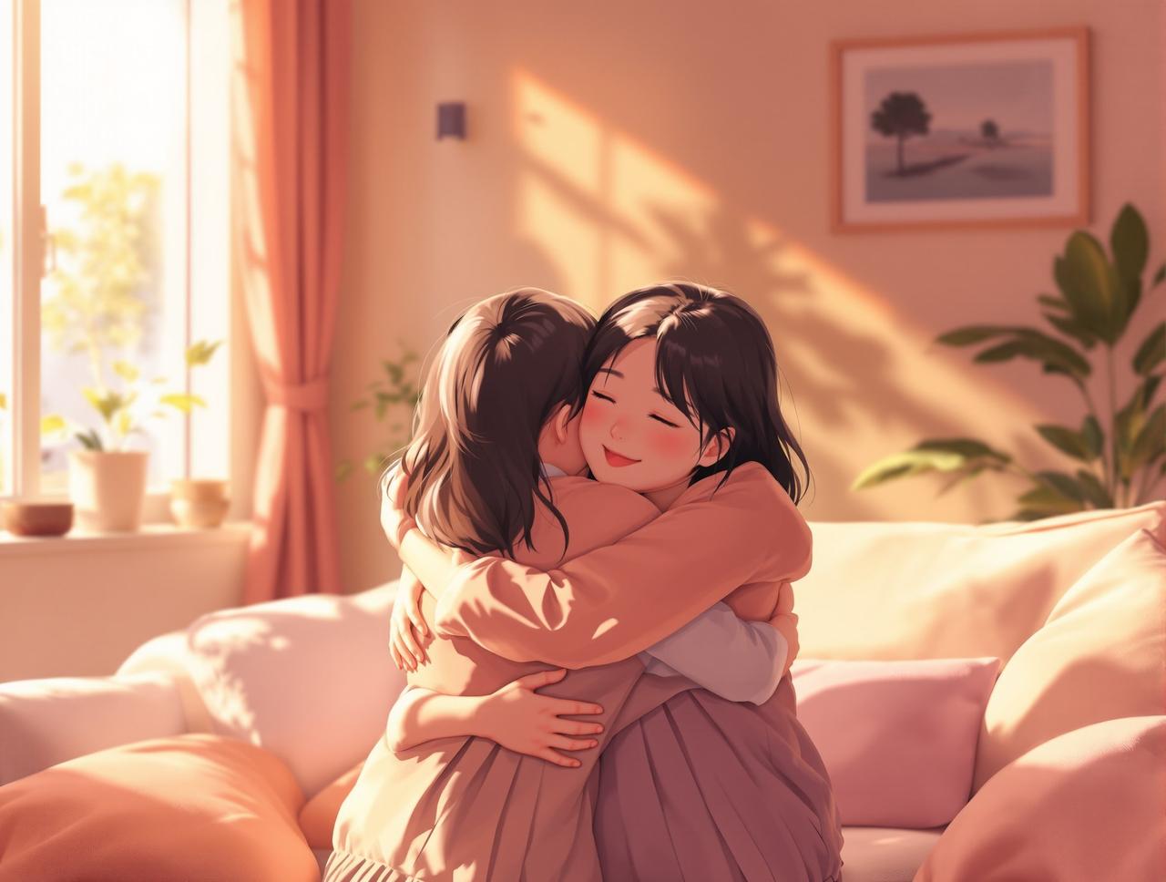 红果短句app《姐妹花》亲情伦理短剧 红果短句app - 姐妹花 - 亲情伦理动漫短剧封面